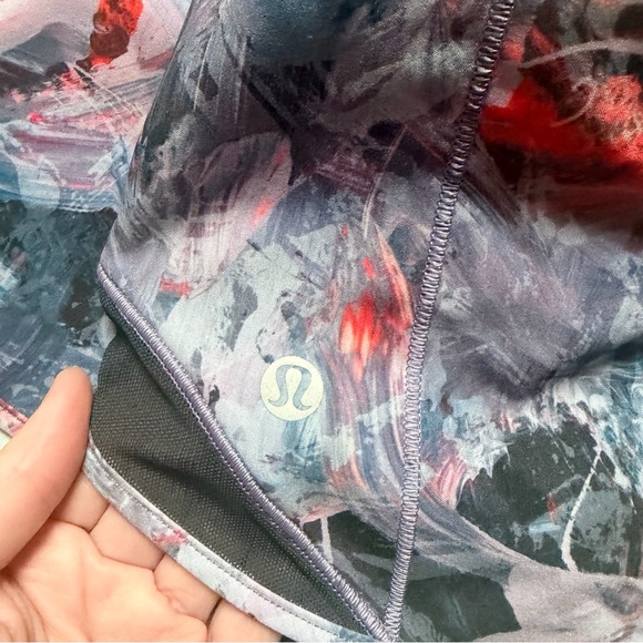 NWT LuluLemon Hotty Hot LR Short 4” Lined Atmospheric Purple sz 6 - Picture 5 of 8